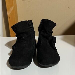 Wonder Nation Black Kids Boots